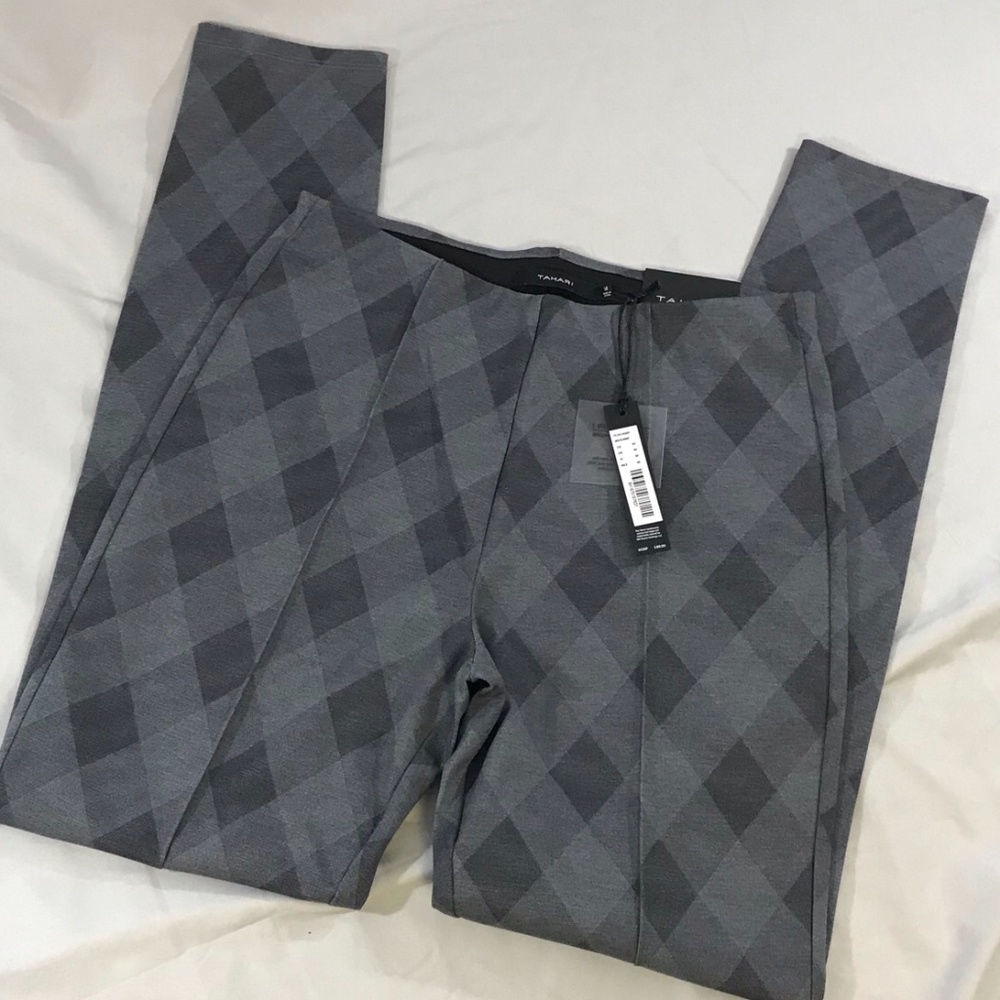 Tahari Front Seemed Pull On Jegging Pant, Size M
